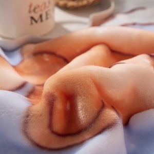 Coperta Raschel per <span class=keywords><strong>Bambini</strong></span> Autunno Inverno, Doppio Strato Ispessito in Pile Corallo, Coperta per Asilo, <span class=keywords><strong>Asciugamani</strong></span> per Neonati - Product Image 3