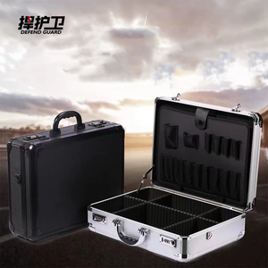 Scatola di trasporto in plastica personalizzabile Logo stampabile durevole in alluminio <span class=keywords><strong>Kennedy</strong></span> utensili da barbiere custodia disponibile di qualsiasi dimensione OEM ODM - Product Image 4