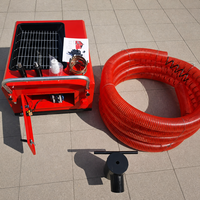 Pompe à colonne électrique portable pour béton, machine de transport de béton pour la construction, idéale pour les petites structures en mortier de pierre fine