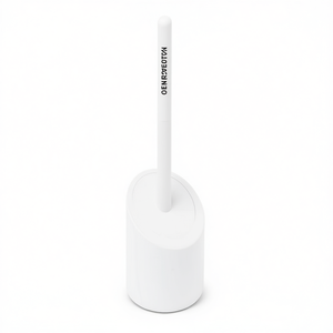 Portaescobillas de Baño Redondo Serie Linea, Blanco, 17 cm de Ancho, 48 cm de Alto, 12 cm de Largo - Product Image 3