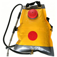 Pulvérisateur d'eau pour lutte contre les incendies, sac à dos pliable en PVC, pompe à eau pour contrôle des incendies, capacité personnalisée de 19L, 20L, 5 gallons