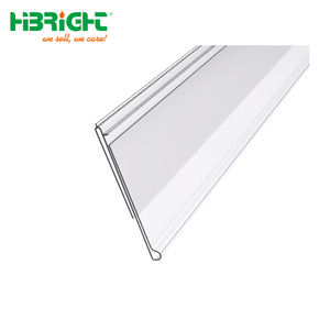 Estante <span class=keywords><strong>de</strong></span> supermercado Accesorio Plástico PET PVC Etiqueta Precio Etiqueta Titular con <span class=keywords><strong>cinta</strong></span> adhesiva - Product Image 2