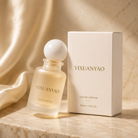 Vente en gros de flacons de parfum en verre givré de luxe vides avec vaporisateur, logo personnalisé, 30 ml, 50 ml, 100 ml