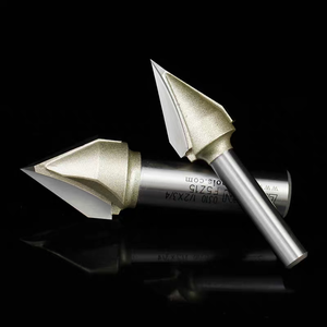 Bán Hàng Nóng CNC Nhà Máy Công Cụ Máy Tùy Chỉnh OEM Gia Công Thô End Nhà Máy Với Altin Lớp Phủ Hss Chất Liệu Cho Gỗ Cắt - Product Image 4