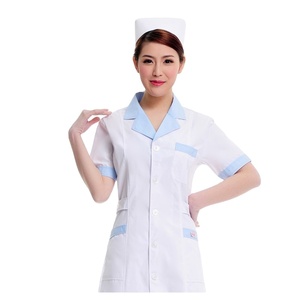 Señoras de alta calidad Cuidado DE LA SALUD Enfermera Catering Cuidador Hospital Raya Enfermería Uniforme Vestido DE TRABAJO - Product Image 3