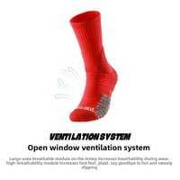 Chaussettes de sport pour hommes, chaussettes de basket-ball, chaussettes à semelle en tissu éponge, absorbant les chocs, compression professionnelle, pratiques, pour l'automne et l'hiver
