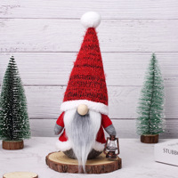 Gnomes de Noël nordiques JQ en peluche, poupées elfes du Père Noël faites à la main en feutre, lampe à huile, rennes Rudolph, décorations flocons de neige, pour la maison et la table de Noël