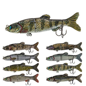 XINV Plastique Artificielle Dur Truite VMJM05-4.5 En Gros Multi Articulé Swimbait Dur Leurre Multi-section Dur Appât De Pêche Leurre - Product Image 1