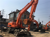 Excavadora Usada Doosan 210W-7/140W/150W/220lc-7/210/225/300 en Venta en Shanghái en Buen Estado de Funcionamiento