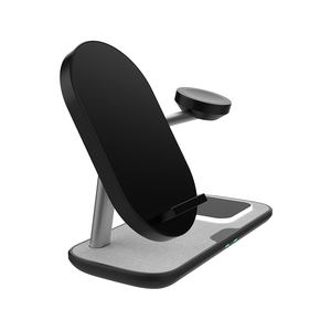 Cargador Inalámbrico Magnético 3 en 1 para Teléfono <span class=keywords><strong>Celular</strong></span>, Escritorio, Móvil, Reloj Inteligente y Auriculares, Carga Rápida de 15w - Product Image 5
