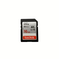 Kartu SD SanDisk Ultra 140MB/s 100% Original dengan Kecepatan 10 Level, Kartu Penyimpanan Plastik, Cocok untuk Kamera 4K