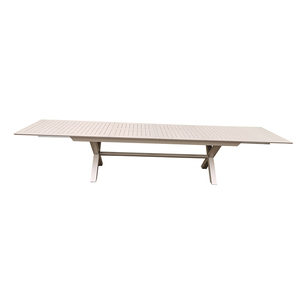 Table de salle à manger extensible moderne en aluminium pour l'extérieur, idéale pour hôtels et restaurants - Modèle 2638CH - Product Image 2