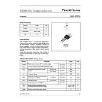 Pasokan catu daya pagar listrik EKOWEISS Korea asli baru, thyristor unidirectional 40A 1000V kemasan TO-220 TYN1040