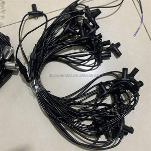 Luz colgante de fibra óptica de medusas coloridas para decoración interior y exterior, luz de medusas - Product Image 4