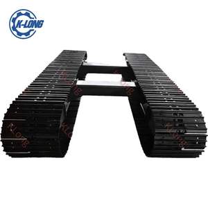 Chasis de orugas de caucho/acero para grúas de 8 toneladas, excavadoras y plataformas de perforación del fabricante - Product Image 4
