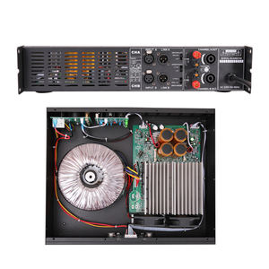 Amplificateur de puissance professionnel <span class=keywords><strong>audio</strong></span> RF à deux canaux 2x850w 2ch Classe H 2U Phaselab Xti6002 - Product Image 4