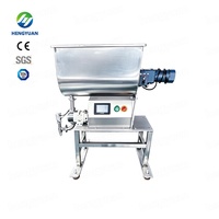 Machine de remplissage semi-automatique électrique sur pied à pompe à rotor servo, avec engrenage central pour huiles et boissons, haute précision HYRO-S10-UM-F