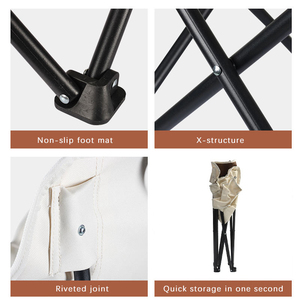 Nouvelle chaise pliante portable d'extérieur personnalisable pour pique-nique et plage - Product Image 6