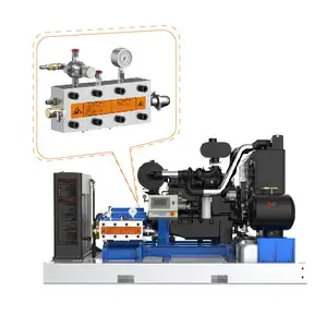 Hocheffiziente Hochdruck-Hydroglasmaschine 264kw 2800bar 45Lpm Diesel-Hydroglasmaschine
