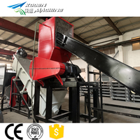 Machine de recyclage et de broyage des déchets plastiques / Broyeur de bouteilles en plastique PET, de films PP et PE, de sacs d'emballage