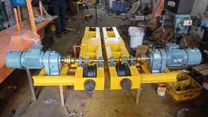 Conjunto de carro final para grúa industrial, para grúa puente EOT, equipo de manipulación de materiales de servicio pesado - Product Image 2