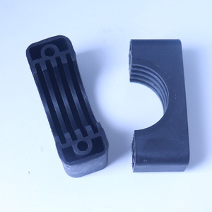 Abrazaderas de nailon para tuberías, de un solo orificio, 1 pulgada de altura, métricas, negras, para la industria general - Product Image 4