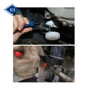 Dia <span class=keywords><strong>65mm</strong></span> clé à <span class=keywords><strong>filtre</strong></span> à <span class=keywords><strong>huile</strong></span> de petite taille avec courroie en acier autres outils pour véhicules - Product Image 6