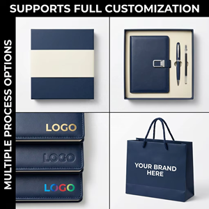 Set Regalo Promozionale Pronto <span class=keywords><strong>per</strong></span> la Spedizione: Blocco Note e Penna Personalizzabili con Logo, Scatola Regalo, Prezzo di Fabbrica, Set di Cancelleria, <span class=keywords><strong>Regali</strong></span> Aziendali - Product Image 3