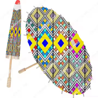 Parapluie de mariage personnalisé, design de panier tissé traditionnel érythréen et éthiopien, parapluie décoratif pas cher pour la décoration de mariage