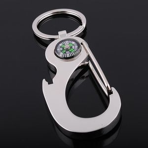 Men's Multi-functional Compass Waist Hanging Bottle Opener <strong>Key</strong> Chain Creative Practical <strong>Dog</strong> Design <strong>Key</strong> <strong>Rings</strong> - Product Image 4