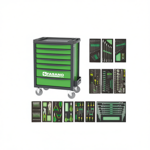 Fasano <b>Tools</b> 100V/AS230 Professional Auto Repair <b>Tool</b> <b>Set</b> with Rolling Cabinet and Comprehensive Accessories for <b>Mechanics</b> - Product Image 2