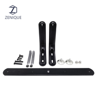 Nouvelle Collection de Support de cloison de bureau en alliage d'aluminium, Support de Clip d'écran, pince à verre