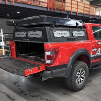 Capuchon de camion entièrement fermé Auvent de ramassage étanche pour le stockage de ramassage en camping