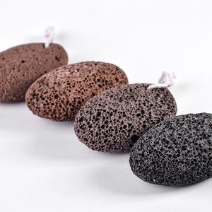 Pies Piedra pómez Natural Lava volcánica Pie Piedra pómez Cuerpo Bola Exfoliante para baño Eliminación de piel muerta SPA Herramientas de pedicura - Product Image 3