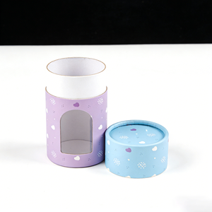 Custom logo <b>Round</b> Cardboard Paper Packaging Cylinder Tube <b>Box</b> Wholesale Kraft Paper Tube - Product Image 5