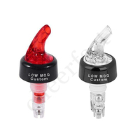 Nouvel Arrivage : Verseurs de Liqueur 40 ml avec Mesure Automatique, Bec Verseur à Compartiment de Mesure 35 ml Transparent et Verseur pour Bouteille d'Huile