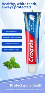 Kem đánh răng Crogate 150g cho sức khỏe răng miệng, bạc hà mát lạnh, hơi thở thơm mát, làm trắng răng, chăm sóc răng miệng, sản xuất trực tiếp tại nhà máy. - Product Image 5