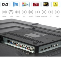 TV-100-110 pouces 2160P Full HD UHD 4K LED Smart TV pour chaîne de télévision en direct Android TV WIFI YouTube Playback