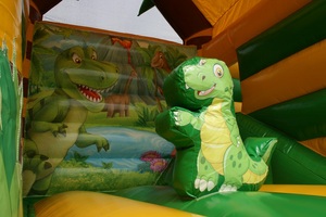 <span class=keywords><strong>Château</strong></span> gonflable pour enfants en plein air avec toboggan en forme <span class=keywords><strong>de</strong></span> palmier 4,5 m x 4 m x 3,5 m Âges 6-12 Capacité 3-4 enfants - Product Image 4
