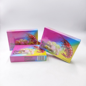 Cracker di gamberi Snack caldi di alta qualità <span class=keywords><strong>cibo</strong></span> colorato confezionato - Product Image 4