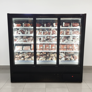 Refrigerador Comercial Vertical con Puerta de Vidrio, Congelador Multideck Enchufable, Congelador Vertical DDB para Supermercado - Product Image 4