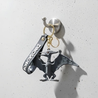 Porte-clés en PVC Dinosaures Jurassiques Faits Main Écologiques de Haute Qualité, Design 2D/3D, Vente en Gros, Idéal pour Cadeau d'Enfant et Sac à Dos