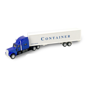 Jinming <strong>Best</strong> Selling Die Cast Truck Alloy Metal Free Wheel <strong>Car</strong> Toy with 2 Small <strong>Cars</strong> Container Truck Toy <strong>Set</strong> - Product Image 5
