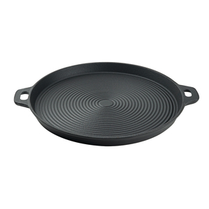 Plancha redonda de hierro fundido de estilo coreano para acampar al aire libre, barbacoa, sartenes antiadherentes, sartén, <span class=keywords><strong>paella</strong></span>, parrilla para asar, sartén - Product Image 1
