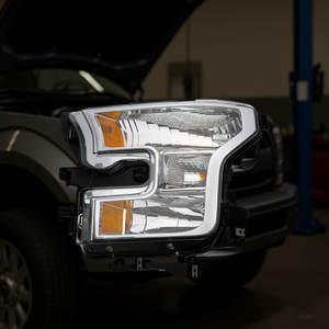 Conjunto de Faro Halógeno Faro F150 P0469 para 2015-2017, Lado Izquierdo, Repuesto Nuevo, 12V - Product Image 2