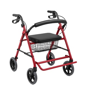 Andador para Personas Mayores <span class=keywords><strong>RUFU</strong></span> CA871, Ayuda para Caminar, Suministros de Rehabilitación y Terapia, Andador Manual Portátil en Forma de U con Frenos de Aluminio - Product Image 1