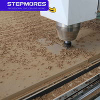Máquina de Tallado de Madera CNC de Alta Resistencia de 4 x 8 pies, Router CNC 3D 1325 para Madera, Acrílico, Aluminio y MDF