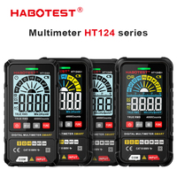 HT124 multimètre numérique intelligent de tension de courant AC/DC multifonction mesure rapidement et avec précision le courant de tension Multimetro