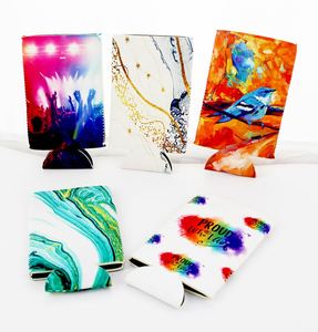 Low Price Sublimation Skinny Slim Can Beer <b>Cooler</b> Holder Sleeve <b>Drink</b> Cover Can <b>Cooler</b> for Beverage Soda - Product Image 4