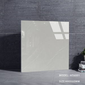 Azulejos esmaltados de porcelana gris 60x60 al mejor precio Piso interior moderno Villa Apartamento resistente al ácido con 3 años de garantía - Product Image 2